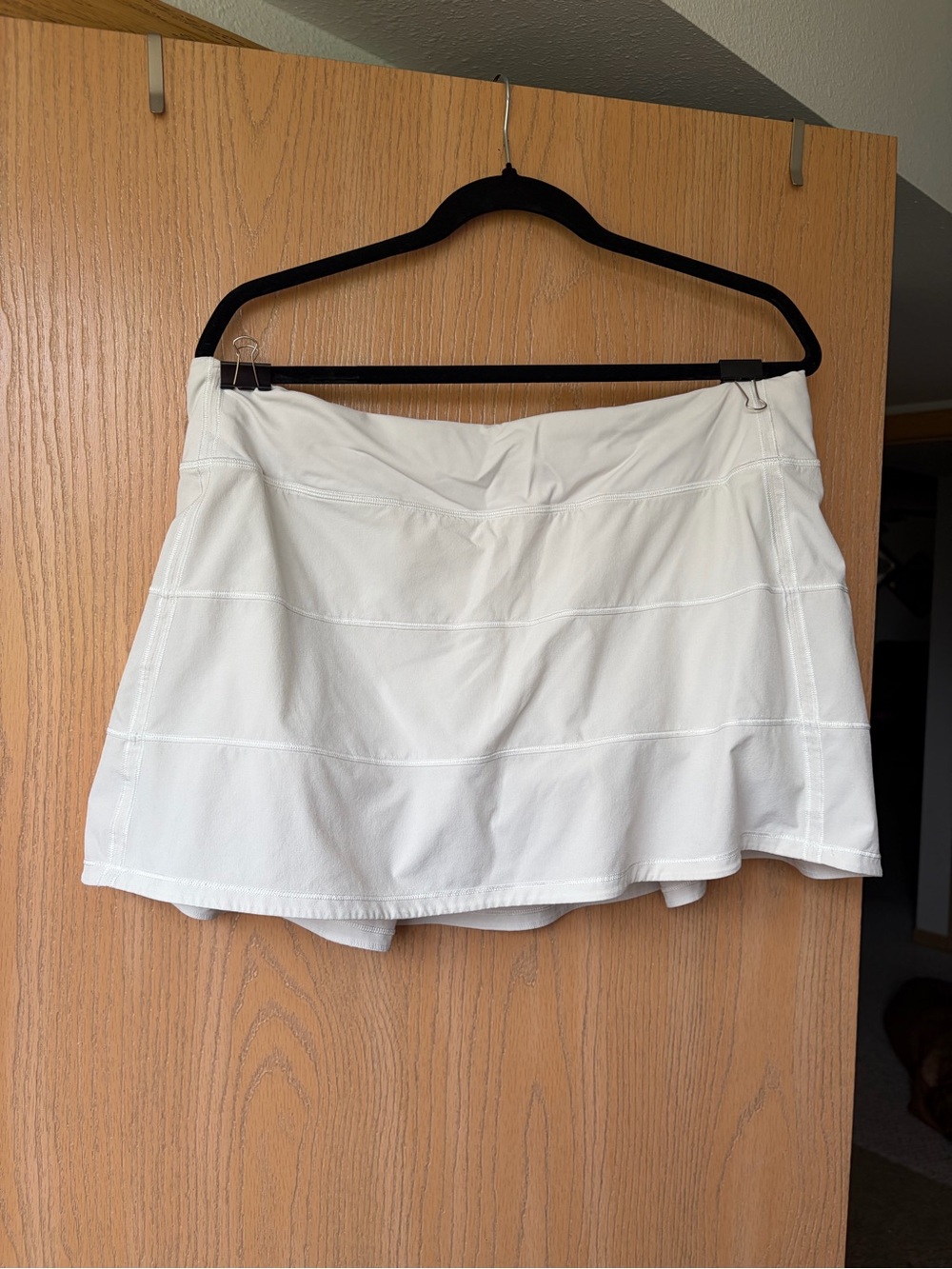 Lululemon Base Pace Skort -  Bone  - 12